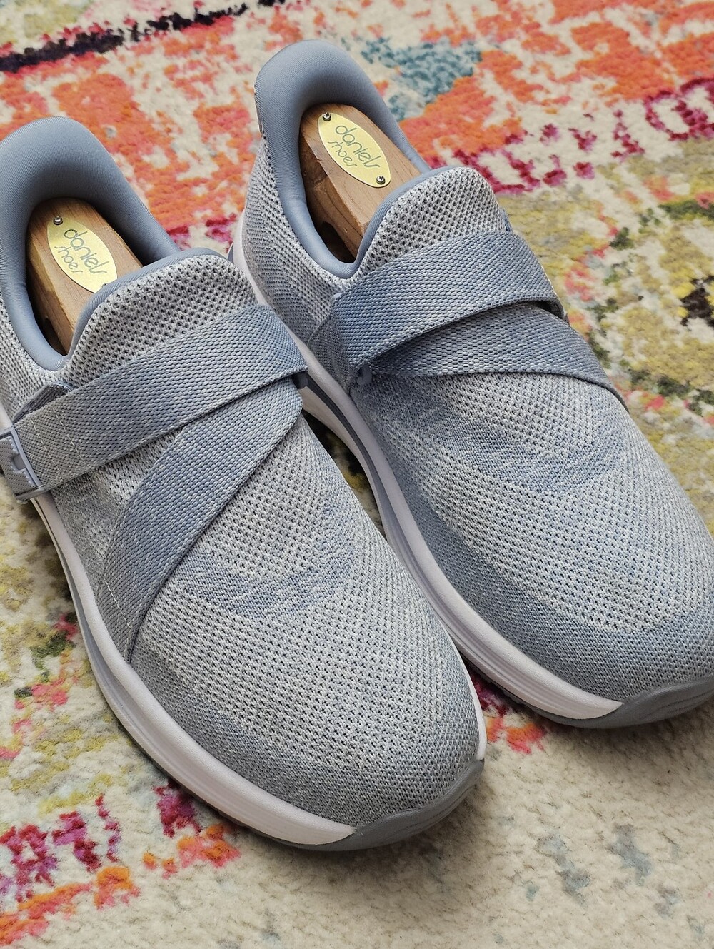 Orthofeet Women’s Size 8 X-Wide EE Hands Free Naya Blue Walking Shoes 80052